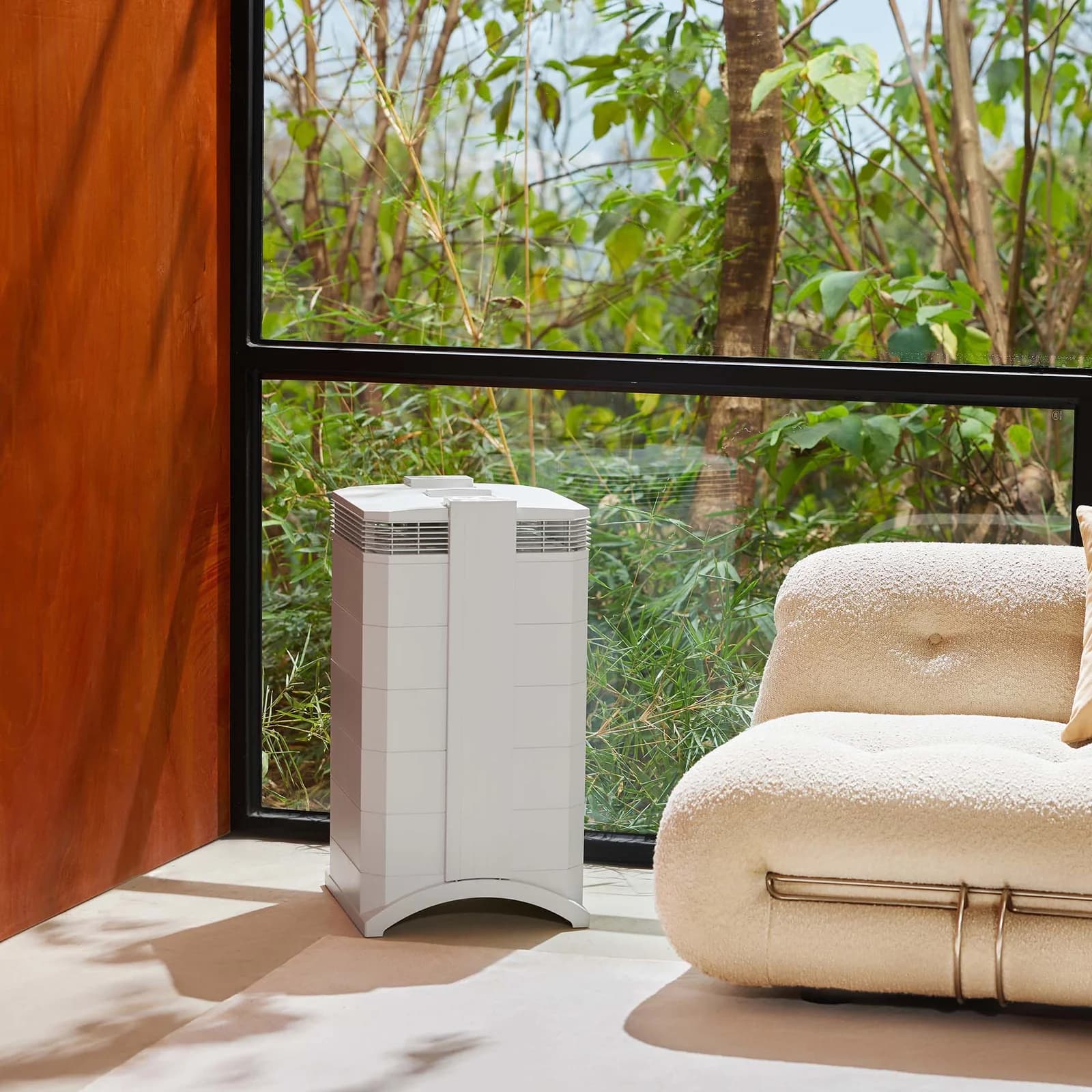 IQAir HealthPro Plus XE air purifier in a home interior